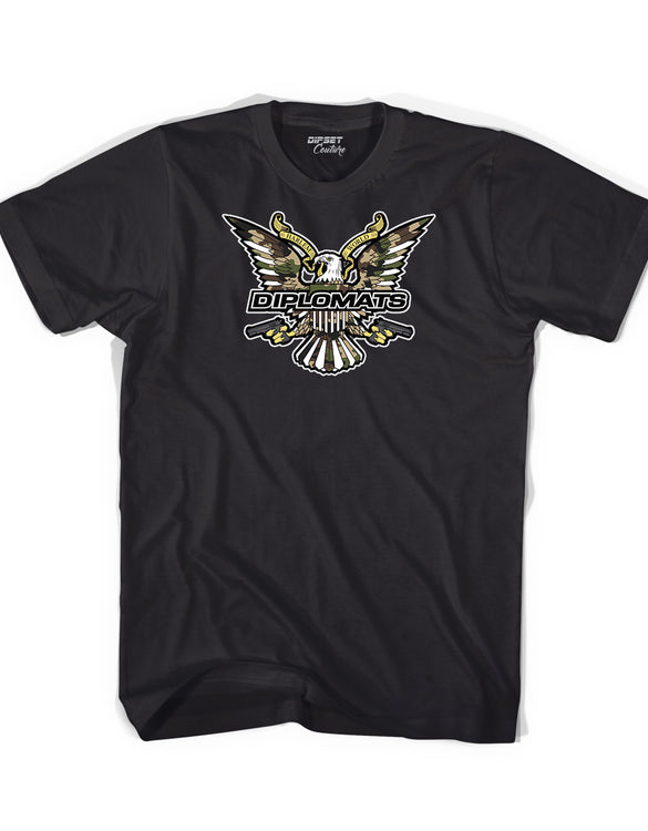 Green Camo Eagle T