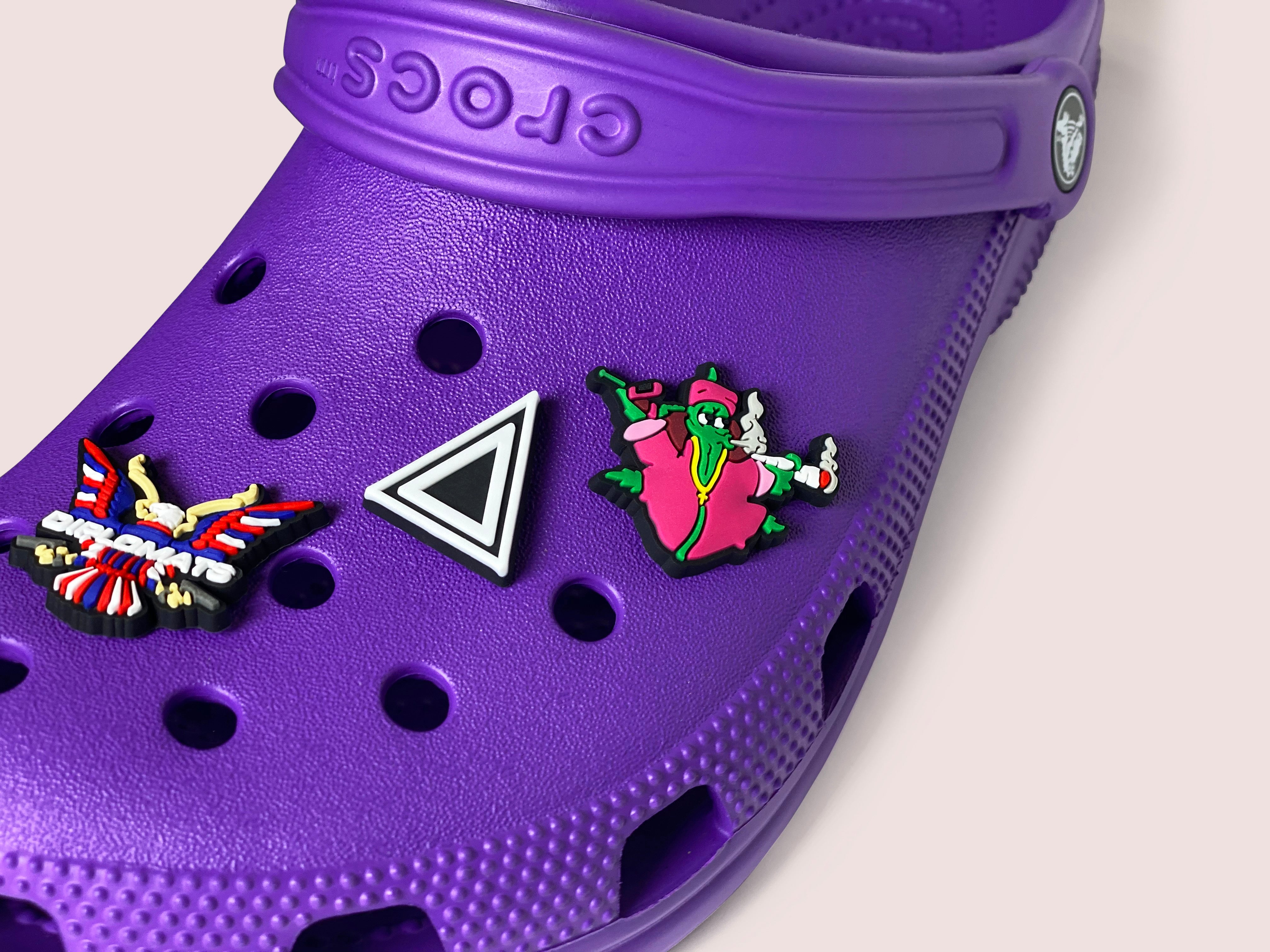 Croc Charms Accessories LV / Purple