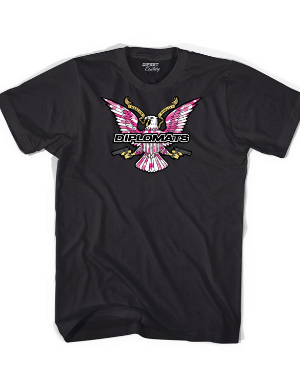 Pink Camo Eagle Dipset Couture T