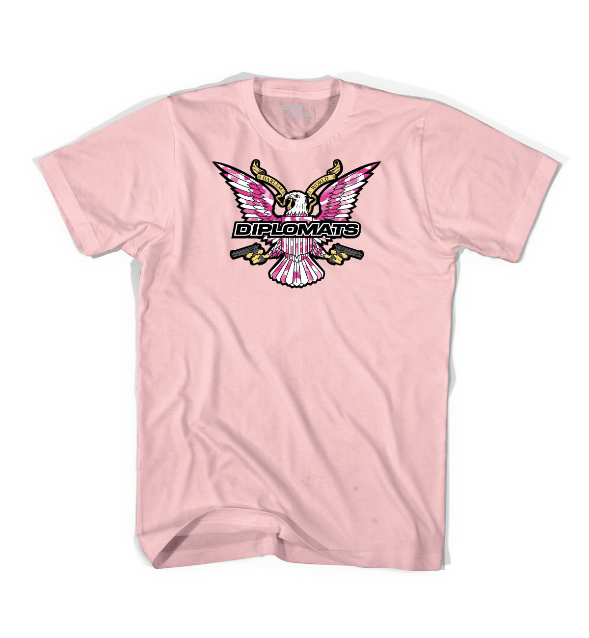 Pink Camo Eagle Dipset Couture T