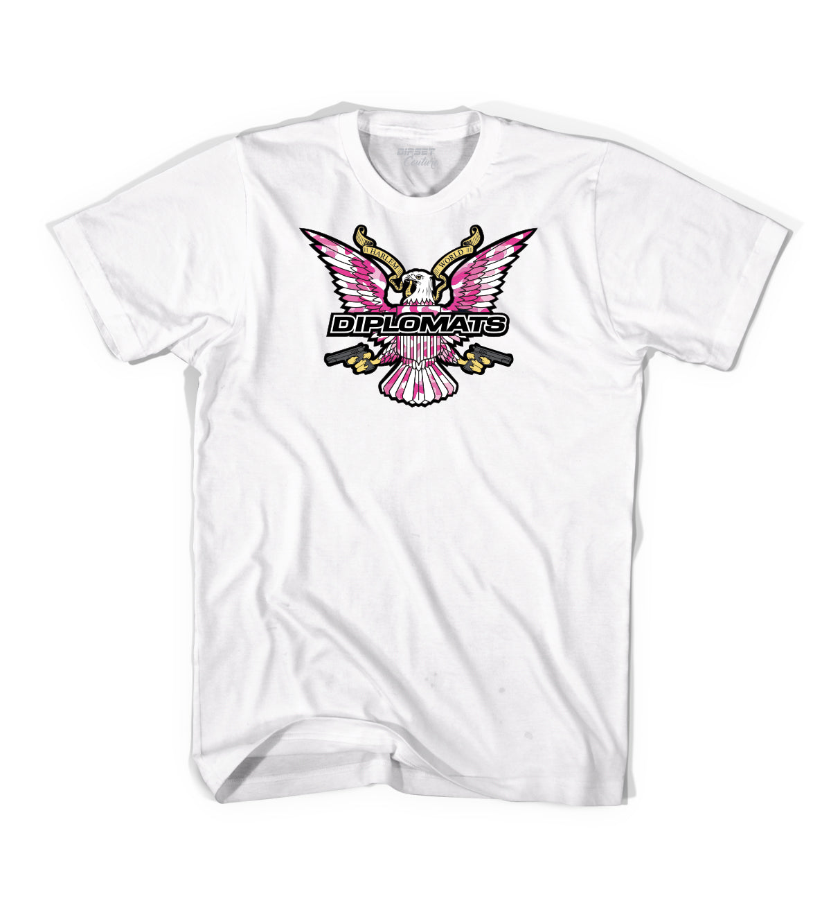 Pink Camo Eagle Dipset Couture T