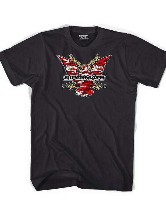 Red Camo Eagle T
