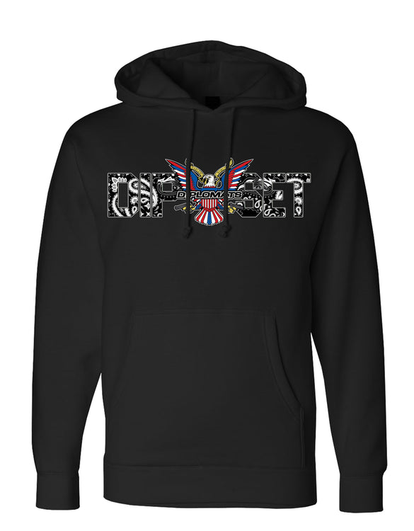 Black Bandana Dipset Hoodie