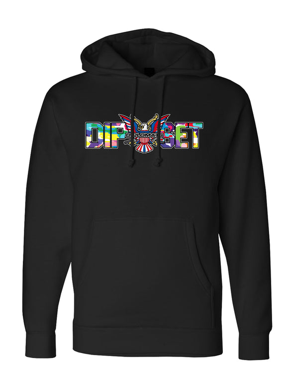Color Camo Dipset Couture Hoodie