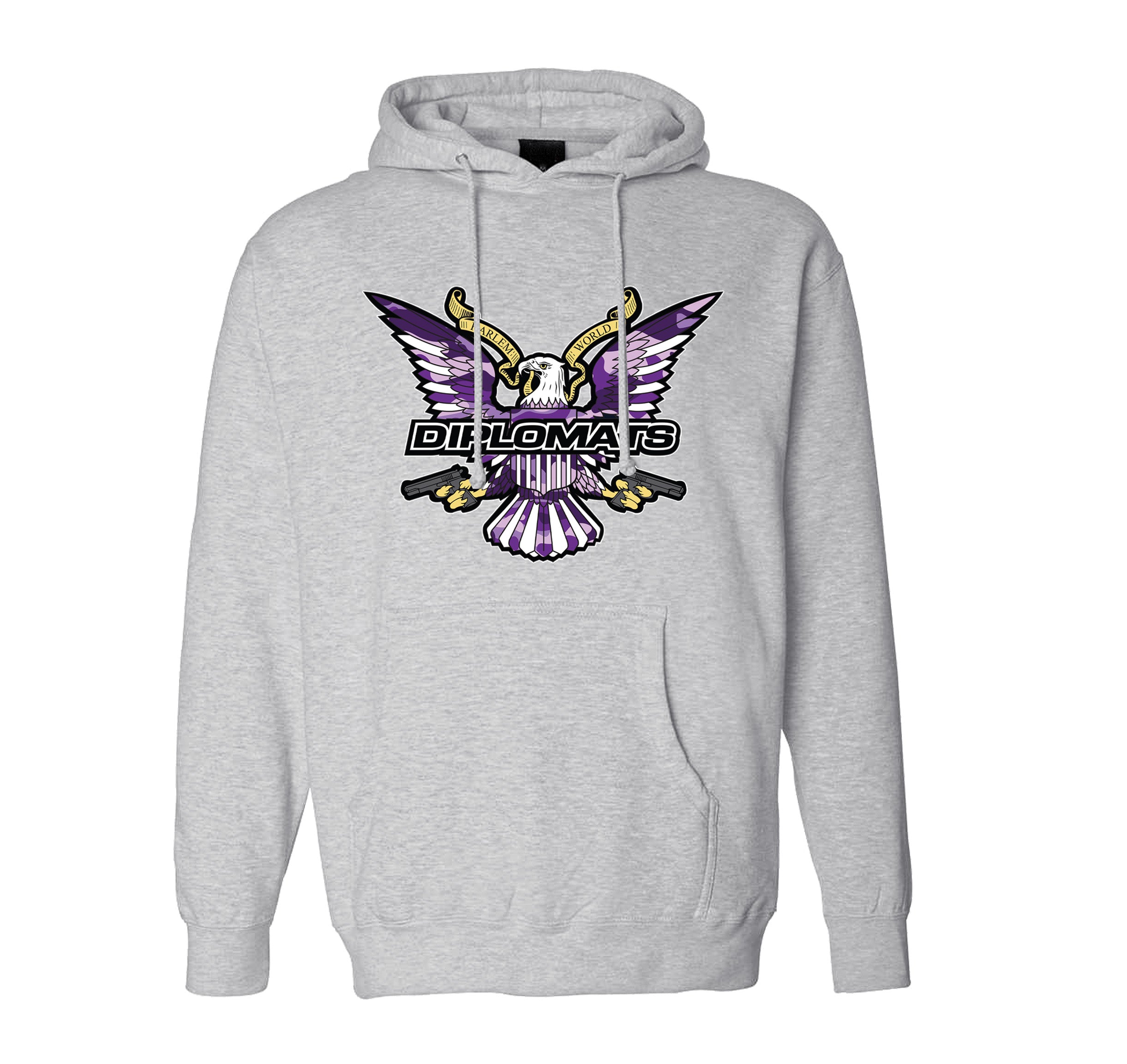 Purple Camo Eagle Classic Dipset hoodie