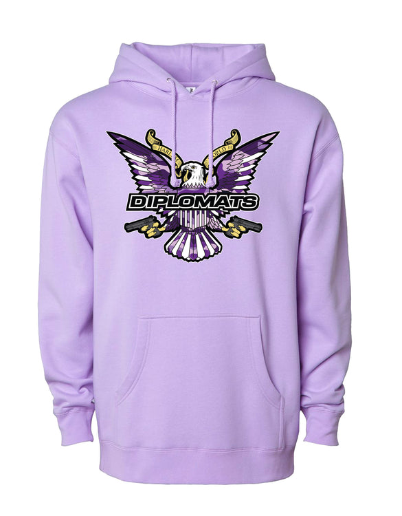 Purple Camo Eagle Classic Dipset hoodie