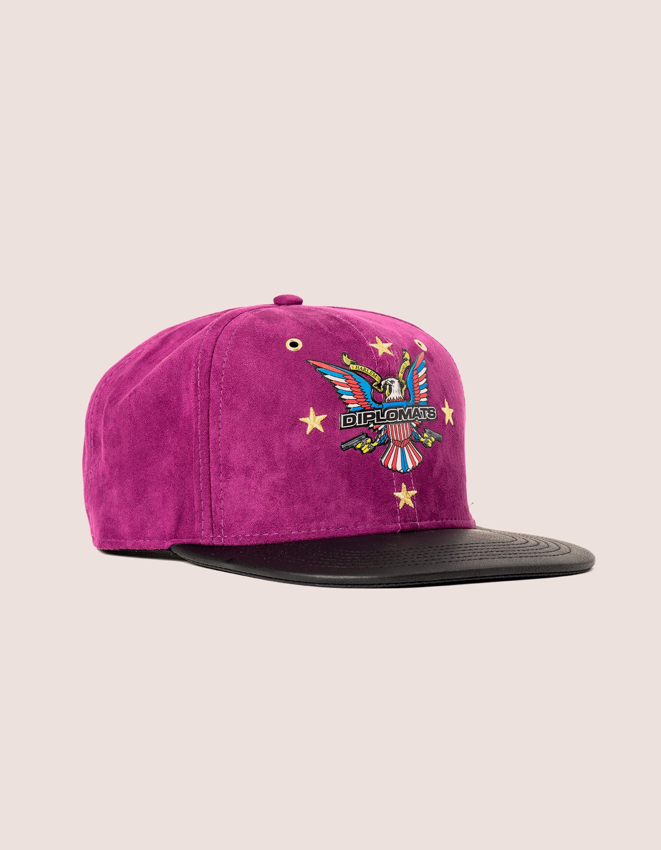 Purple Suede Star OG Hat