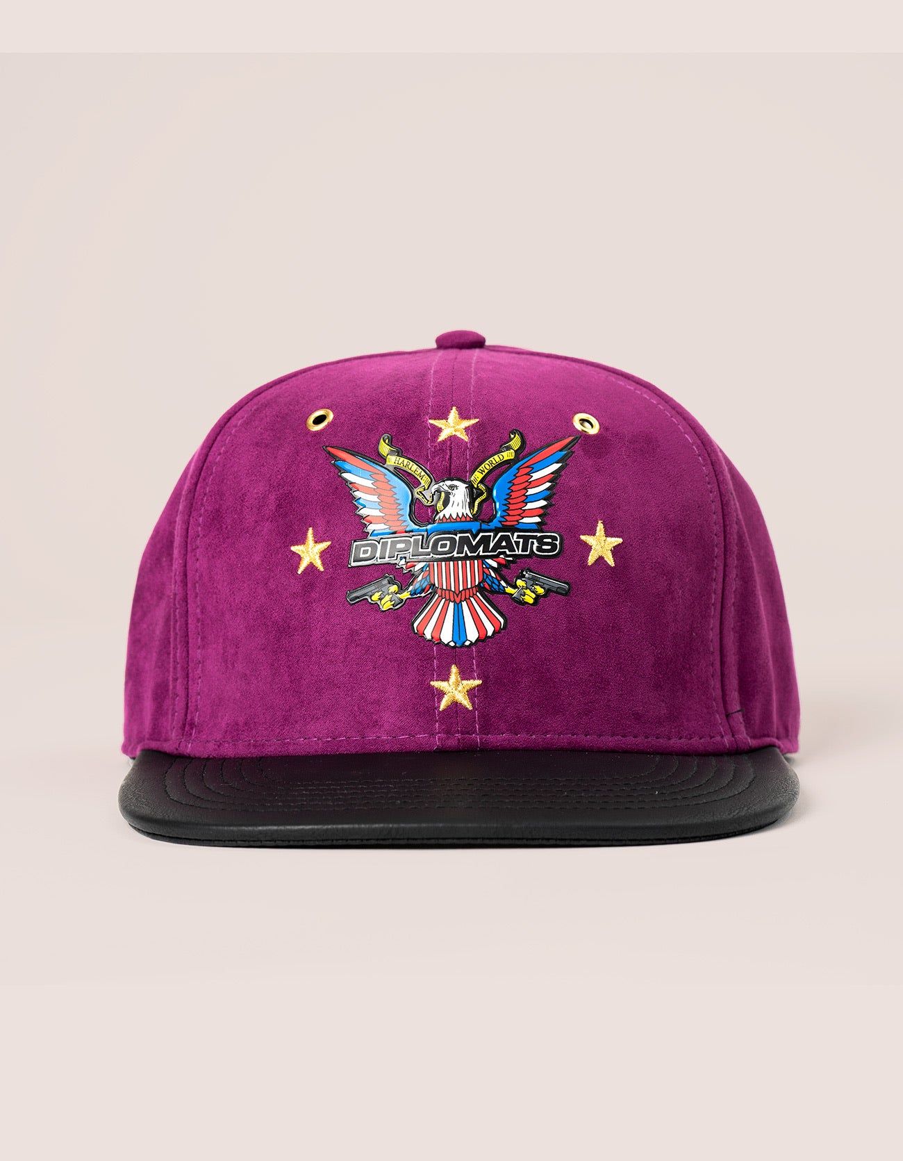 Purple Suede Star OG Hat