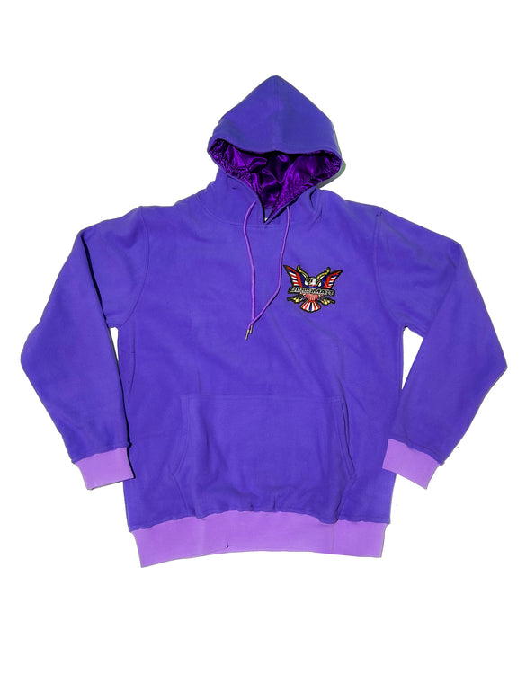 Purple Sherpa Hoodie