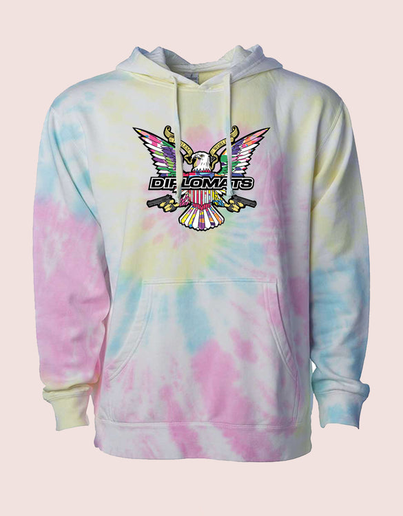 Tie Dye Color Camo Dipset Hoodie